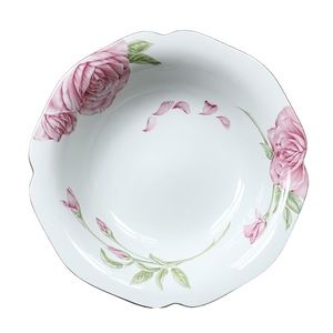 Stunning Givenchy for Franklin Mint  Large “Givenchy Rose” Wash Basin Bowl